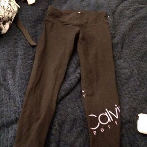 Calvin Klein small black leggings
